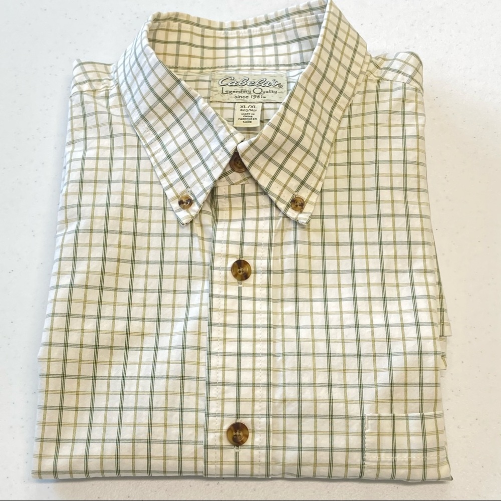 CABELA’S Button Front Short Sleeve Shirt